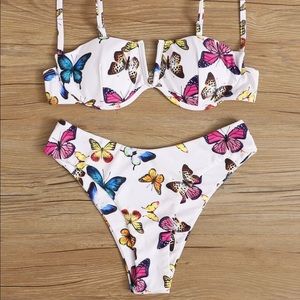 Butterfly underwire bikini